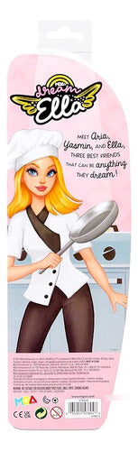 MGA's Dream Ella I Am A Baker Aria Fashion Doll, Includes Chef Jacket, Hat and Accessories 4