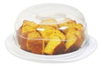 Set of 2 Cake Domes Plastic Tray 30cm Plasutil 1