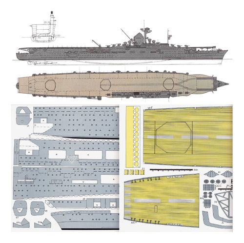 MODELO PARA IMPRIMIR Portaaviones Graf Zeppelin 1:200 Papercraft (envio X Email) 0