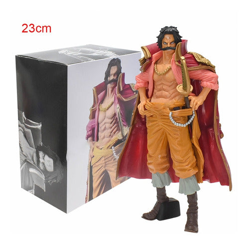 Figura One Piece Roger D Gold Rey De Los Piratas Luffy 2