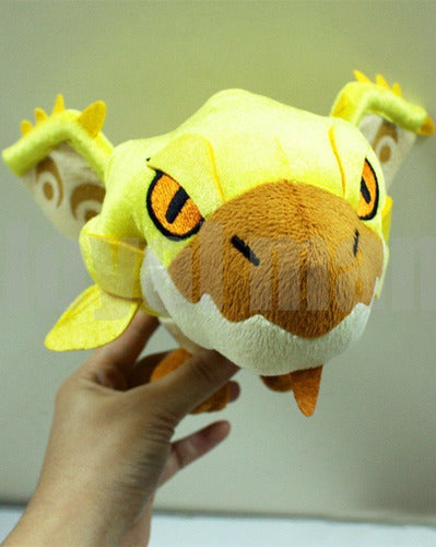 Monster Hunter Rioreia Rathian Yellow Plush Doll 8.5in 1