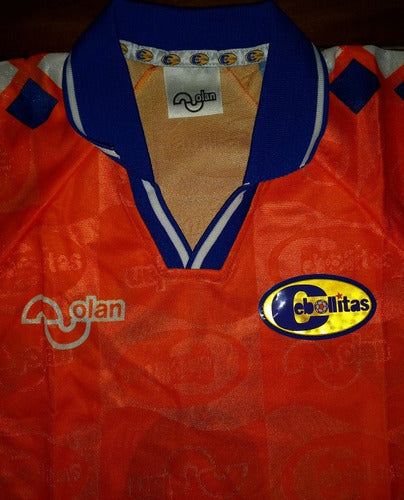 1997/1998 Cebollitas #9 Gamuza Olan Brand Football Shirt 2