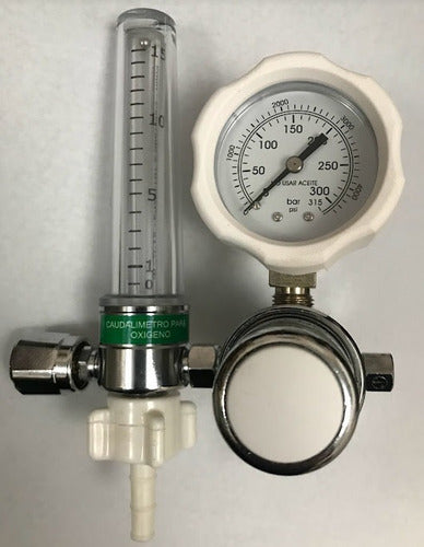 M&P Oxygen Tube Regulator with Flow Meter 0-15L/min 0