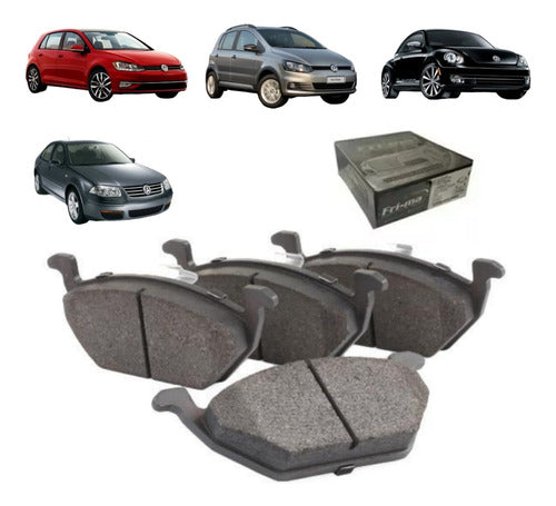 Fri-ma Front Brake Pads for VW Bora 2.0, Fox, Golf, New Beetle 0