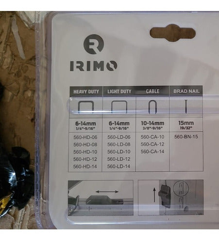 Irimo Engrampadora Clavadora Bahco 4 En 1 + 1000 Grampas 5