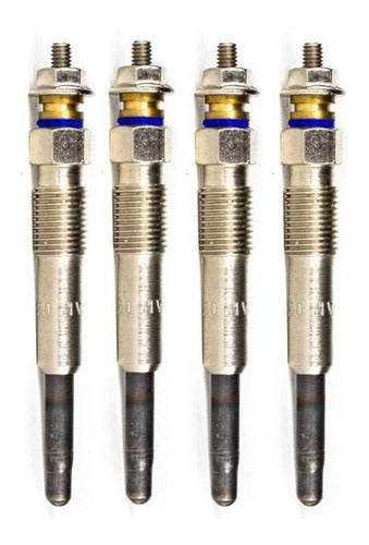 Hescher Kit X4 Preheating Glow Plug HC-150 Renault Laguna I Grandt 0