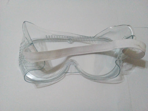 Flexible Silicone Transparent Safety Goggles x 12 Units 3