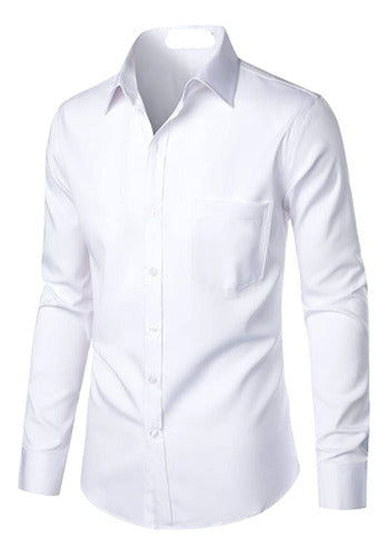 Finos Camisa Blanca Talles Juveniles 1