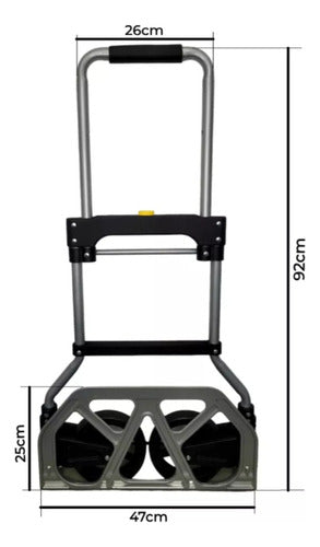 Generic Folding Hand Cart Zorrita 90kg 3