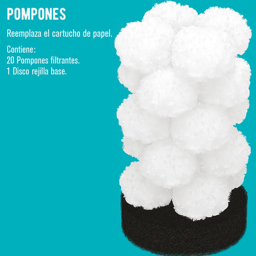 Pelopincho Filtering Pompoms for Pools 1