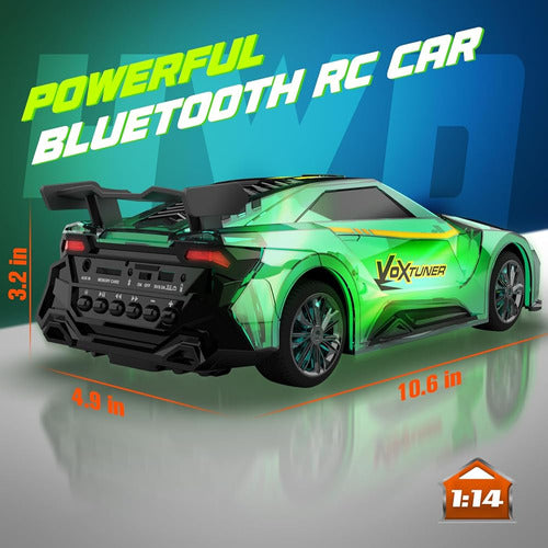 ~? Aeroquest Rc Car Con Bluetooth - Ilumina El Coche De Cont 3