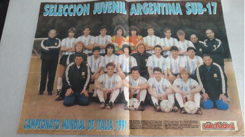 Pósters Selección Argentina Retro. Lote De 10 Láminas. 3