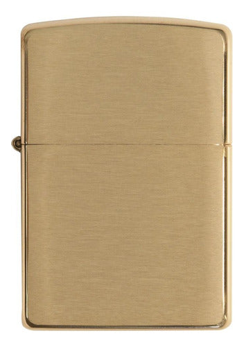 Zippo Classic Brushed Brass 204B Original 0