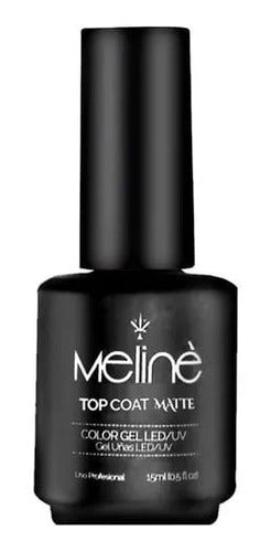 Meliné Top Coat, Base, Top Matte and Top with Glitter UV/LED 2