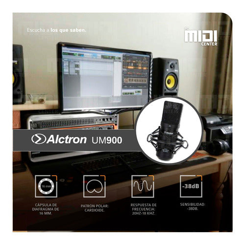 Alctron UM900 USB Cardioid Condenser Microphone 5
