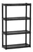 São Bernardo Plastic Shelving Unit with 4 Rigid Modular Shelves 0