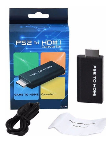 Mania-Electronic HDMI Adapter for Playstation 2 HD 720 PS2 to LED TV Audio 7