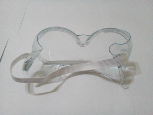 Flexible Silicone Transparent Safety Goggles x 12 Units 2