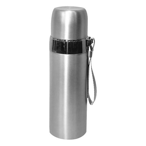 Generic Termo Bala 500 Ml Stainless Steel With Strainer and Strap 6