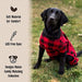 Moose Fair Isle Sudadera Con Capucha Y Estampado De Perro De 2