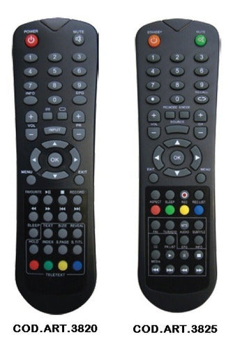 AU-32LC Remote Control for Audinac 32 LCD LED TV 6