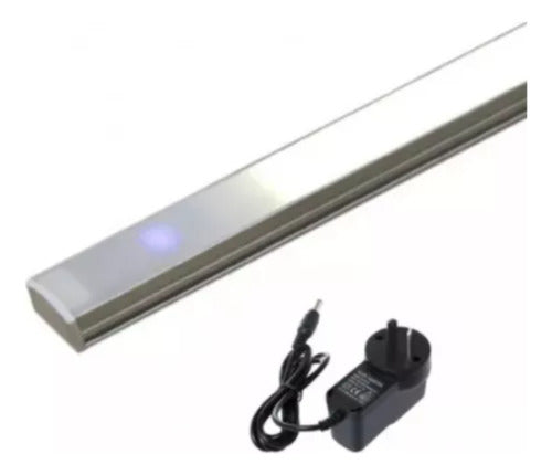 Low-profile Under Cabinet Lighting 1.20m with Dimmable Touch and Power Supply 4