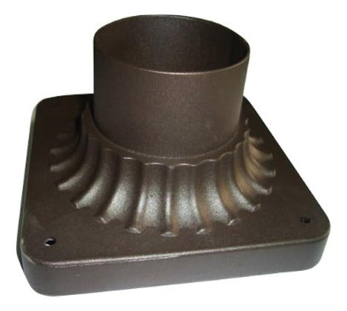 Designers Fountain 1916-ORB Outdoor Post Light Mounting Base 0