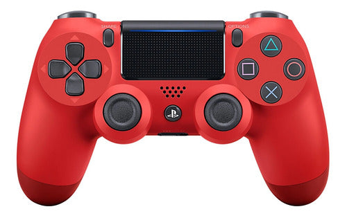 Joystick Sony Playstation 4 Inalámbrico Rojo Mtz 0