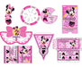 Kit Imprimible Candy Bar Minnie Rosa El Mas Completo 2