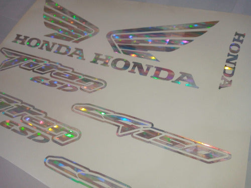 ImpresionCreativa Calcos Para Honda Cg Titan 150 Esd Holograficas Tornosoladas 0