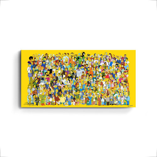 TICTIMEDECO Los Simpson Characters Frame Series Homer Bart All Deco 0