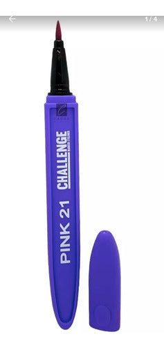 Pink 21 Fine Tip Blue Fiber Eyeliner 1