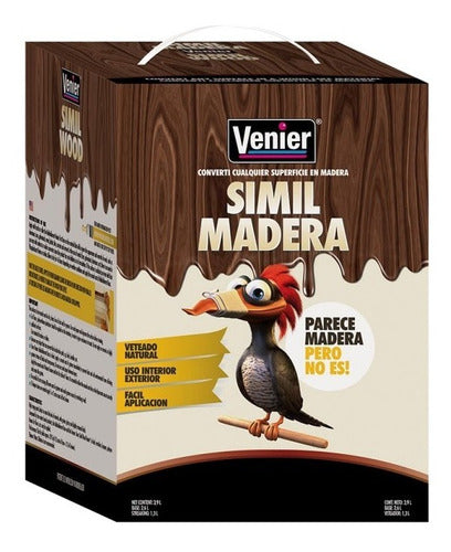 Venier Simil Madera Satin Textured Paint 750cc 0