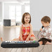 M Sanmersen Piano Keyboard for Kids, Kids Piano with Microphone Portable Electronic Keyboards for Beginners 3