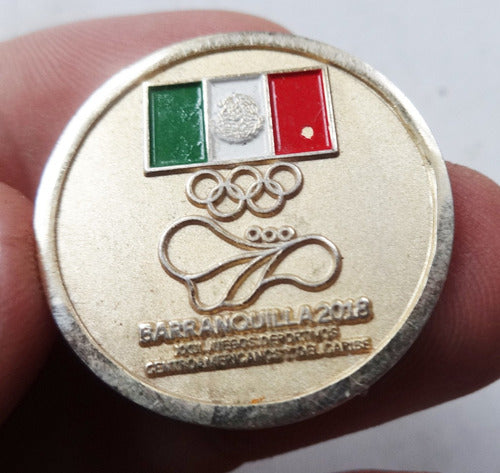 Pin Mexico Juegos Centroamericanos Olimpicos 2018 Deporte 0