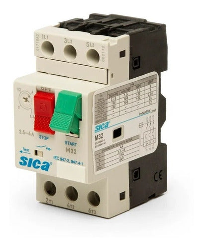 Sica Guardamotor Trifasico M32 2.5-4A X Unidad 0