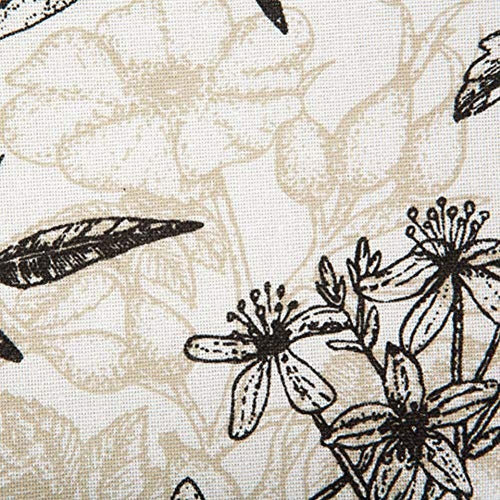 Dii Camz11204 Textiles De Cocina Con Estampado Botánico, Red 1