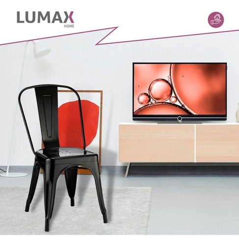 Lumax Pack 4 Sillas Tolix Varios Colores Living Comedor 3