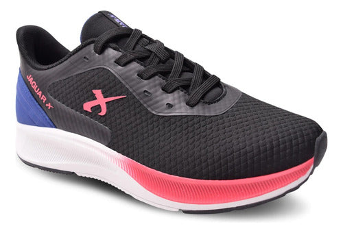 Jaguar 9301 Women’s Sneakers Black Blue Pink - Onda Sports 0