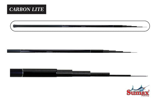 Sumax Carbonlite Telescopic Fishing Rod 7.00m 2