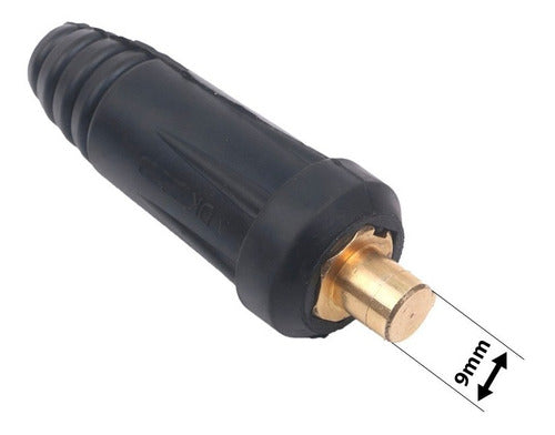 Lusqtoff 2 Connector Male Cable for Inverter Welder Iron 250 1