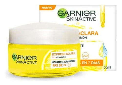 Garnier Skinactive Express Lightening Cream SPF 30 New 0