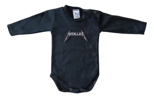 DM Black Rock Babies Bodysuit Metallica 0