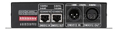 Dmx512 Controlador 4 Canales 4a Controlador Dmx Decoder Para 5