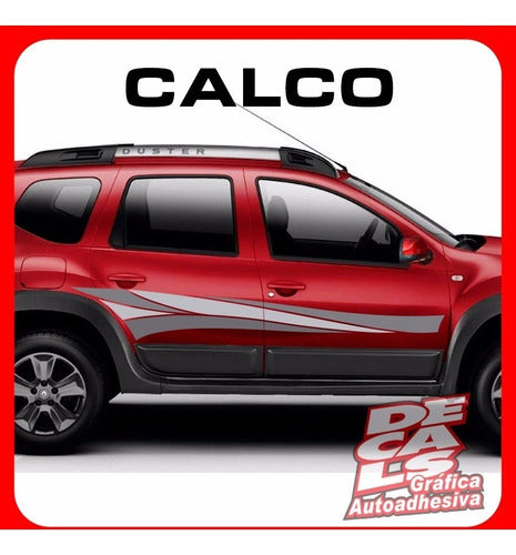 Calcomania Renault Duster Sw4 Decoracion Lateral 4