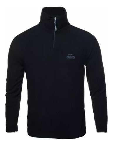 King Fish Microfleece Half-Zip Pullover for Men 2