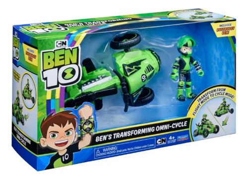 Ben 10 Omni Cycle Veiculo De Transformação Boneco Rustbuggy 0