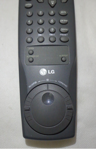 Controle LG Original P/ Video Cassete Fc-931b  - Usado 2