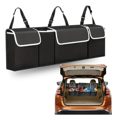 Everest.UY Adjustable Hanging Trunk Organizer for Car 0