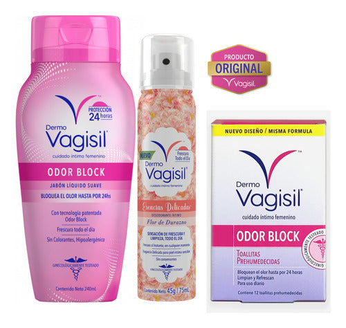 Dermo Vagisil Intimate Care Combo - Odor Block 2